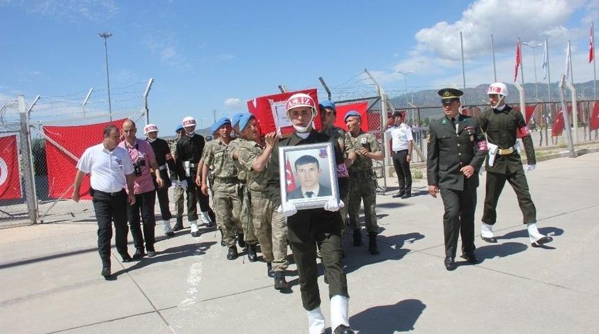 Bing&ouml;l&rsquo;de Şehit Olan Aydınlı Asker Memleketine Uğurlandı