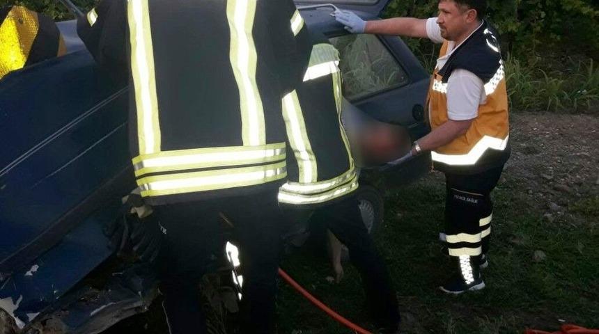 Hastane D&ouml;n&uuml;ş&uuml; Kazada &Ouml;ld&uuml;