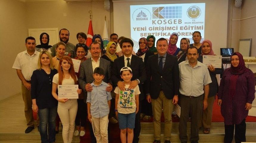 Belen&rsquo;de Girişimcilik Kursları Meyvelerini Veriyor