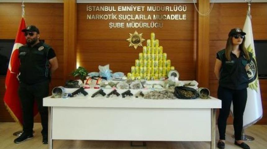 İ&ccedil;ecek Kutuları Ve Yangın T&uuml;plerini Uyuşturucu Zulası Yapmışlar