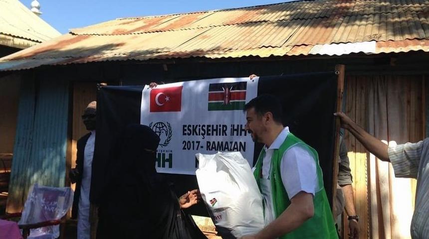 İhh Eskişehir&rsquo;den Kenya&rsquo;ya Yardım Eli