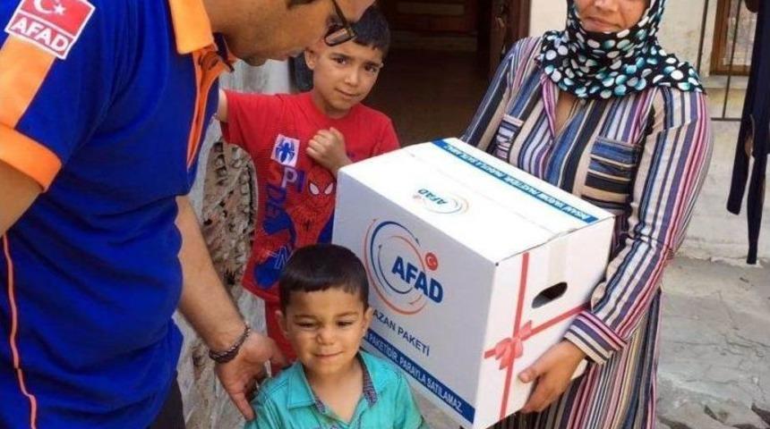 Suriyeli Ailelere Ramazan Yardımı