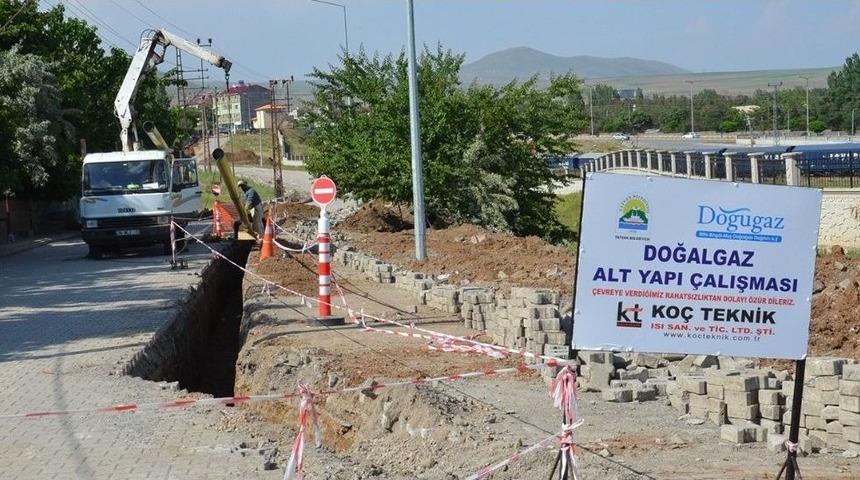 Tatvan&rsquo;daki Doğalgaz &Ccedil;alışmaları Devam Ediyor