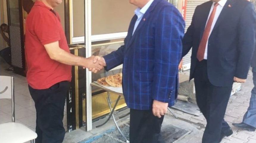 Karamercan&rsquo;dan İl&ccedil;elerdeki Esnaflara Ramazan Ziyareti