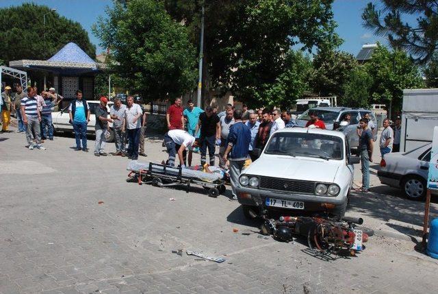 Bayramiç’te Trafik Kazası: 1 Yaralı