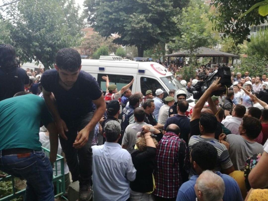 Minik Ceylin&rsquo;in Cenazesi &Ccedil;ıkarıldı