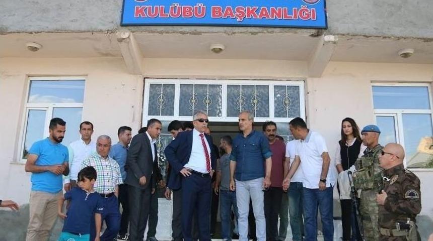 Vali Toprak Y&uuml;ksekova&rsquo;yı Ziyaret Etti