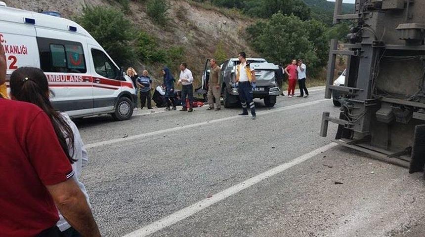 Dursunbey Balıkesir Yolunda Trafik Kazası