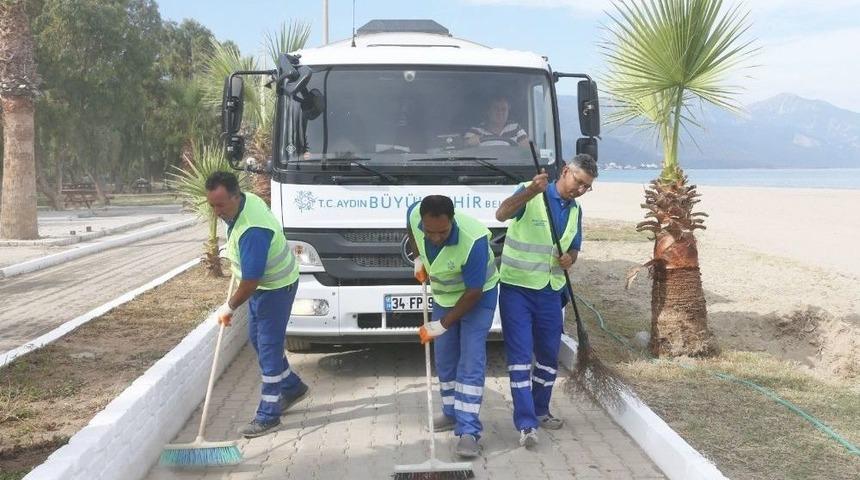 Aydın Büyükşehir Sahilleri Yaza Hazırlıyor