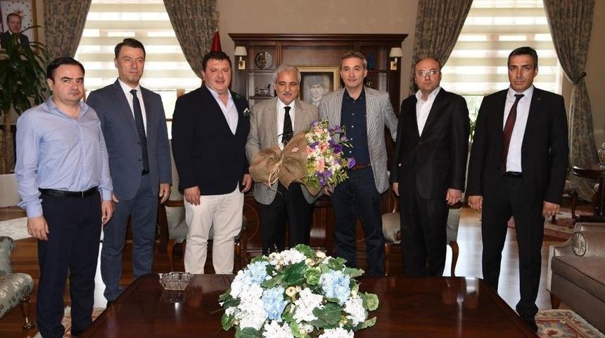 Vali G&uuml;ven&ccedil;er, Manisa Bbsk&rsquo;ya Başarılar Diledi