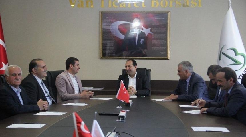 Bakan Yardımcısı &Ccedil;iftci&rsquo;den Van Ticaret Borsasına Ziyaret