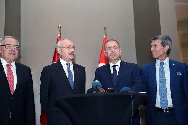 Kılıçdaroğlu, Ümit Özdağ İle İftarda Bir Araya Geldi