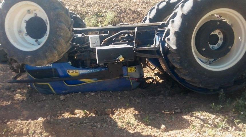 Malatya&rsquo;da Trakt&ouml;r Devrildi: 1 Yaralı