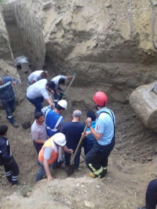 Toprak Altında Kalan Işçinin Mucize Kurtuluşu