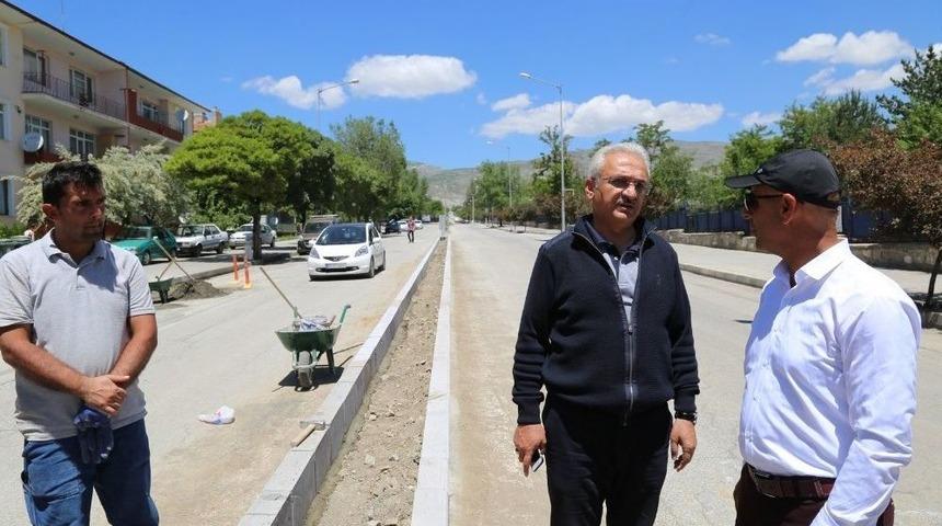 Başkan Başsoy, &Ccedil;alışmaları Yerinde İnceledi
