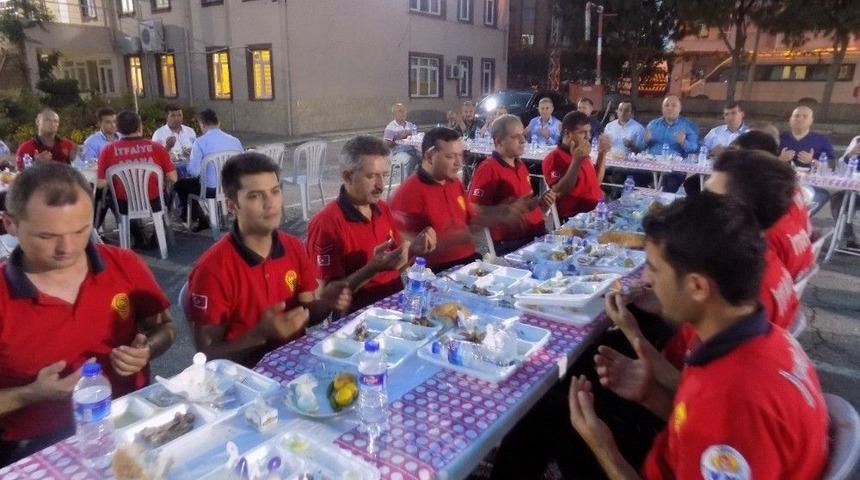 İtfaiyeden Personele İftar