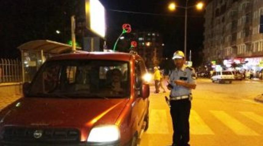 Bafra&rsquo;da Trafik Denetimleri