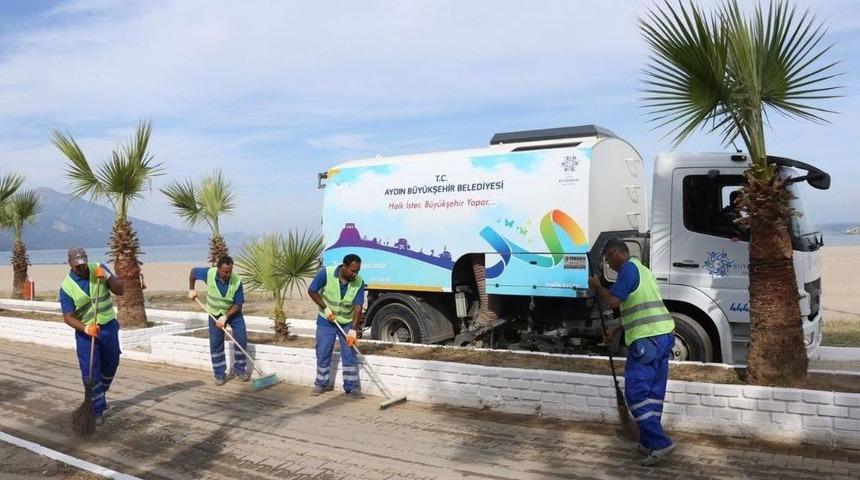 Aydın&rsquo;da Sahiller Yaza Hazırlanıyor