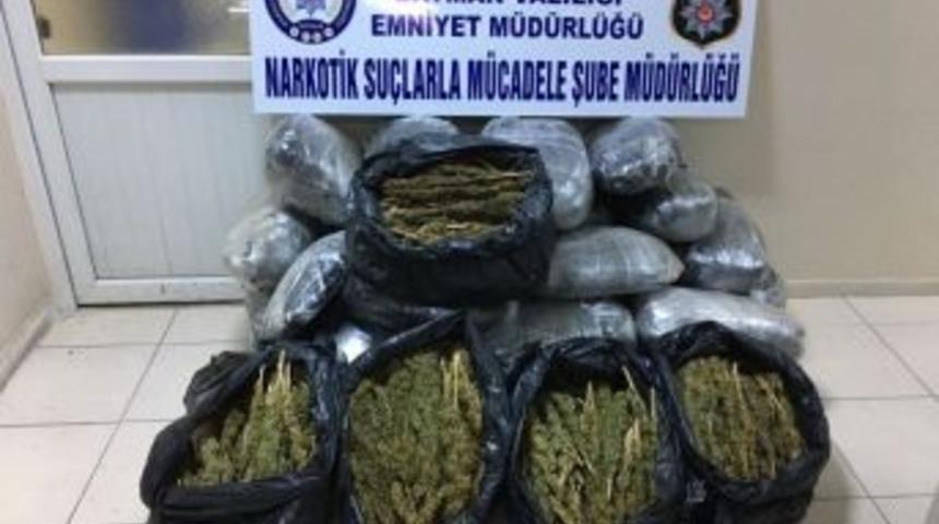 Batman&rsquo;da 111 Kilogram Uyuşturucu Ele Ge&ccedil;irildi