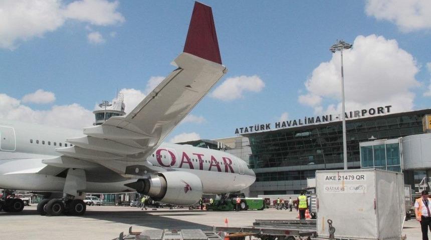 Katar&rsquo;a Gıda Sevkıyatı S&uuml;r&uuml;yor