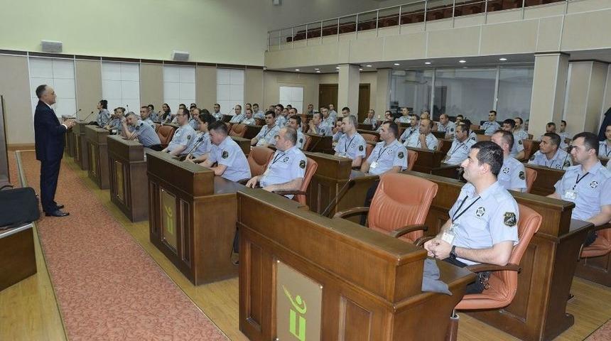 Tepebaşında &Ouml;zel G&uuml;venlik Personeline Eğitim