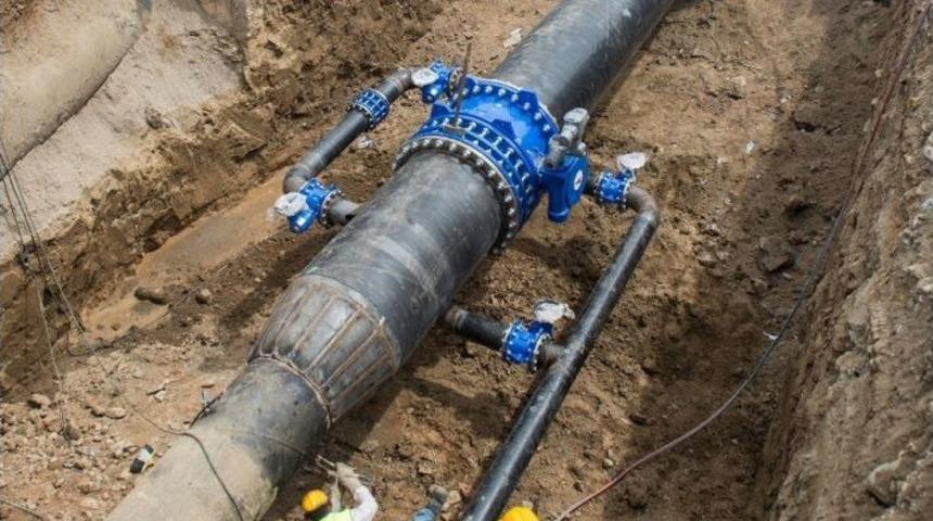 Beş Ayda 279 Kilometrelik İ&ccedil;me Suyu Hattı