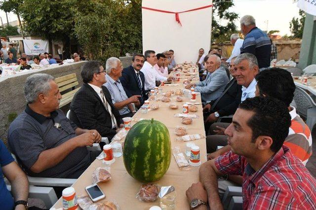 Başkan Çetin, Fırtınadan Zarar Gören Camiyi Yeniden İbadete Açtı