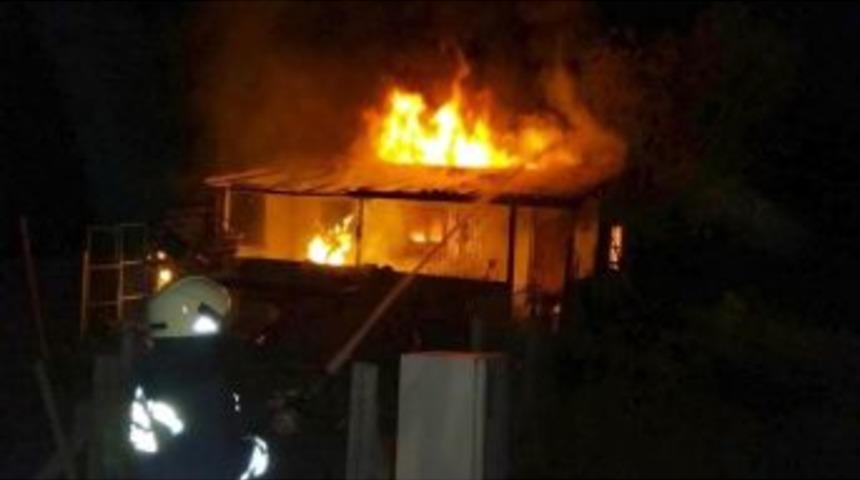 Seydişehir&rsquo;de Bağ Evinde Yangın