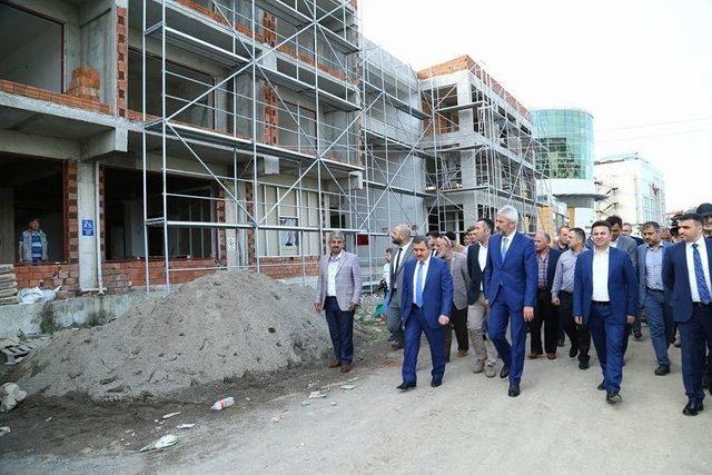 Başkan Yılmaz Fatsa’ya Yapılan Yatırımları İnceledi