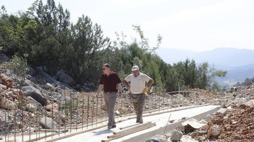 Vezirhan Beldesinde Kantar Yapımı İşi Başladı