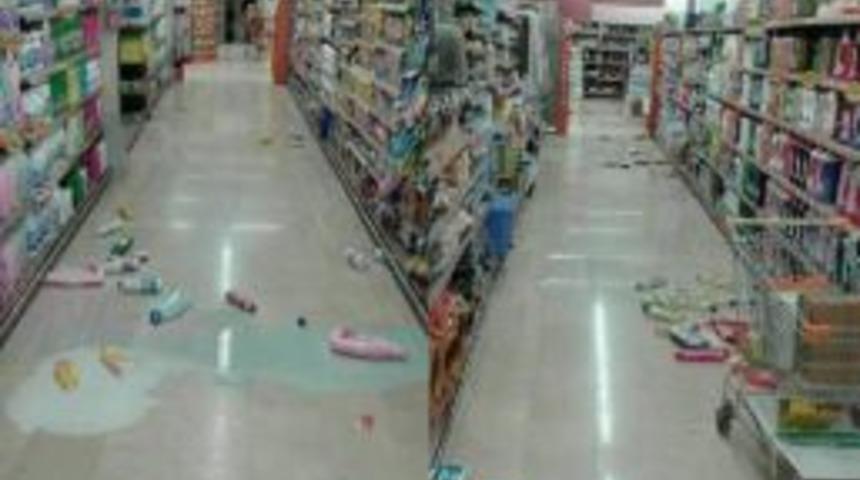 Pınar Karşıyakalı Ponitka Depreme Markette Yakalandı