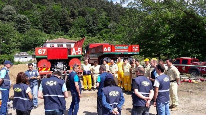 Obm&rsquo;de Yangın Eğitim Ve Tatbikatları Sona Erdi