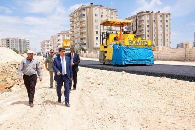 Başkan Fadıloğlu, Asfalt Çalışmalarını Denetledi