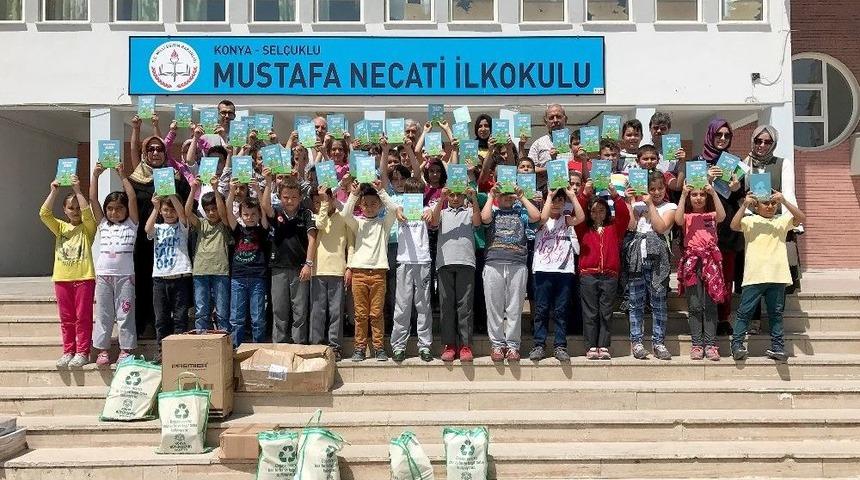 Konya&rsquo;da Okullarda 11 Ton Atık Pil Toplandı