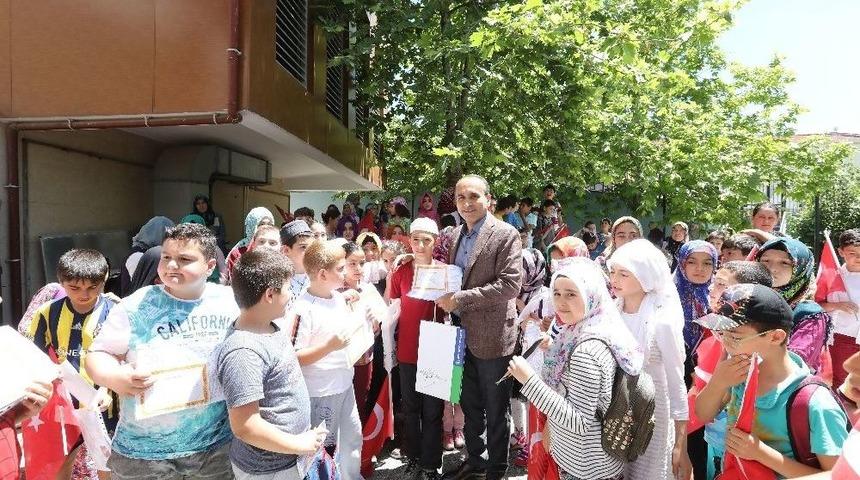 Arnavutk&ouml;y&rsquo;de Yaz Kur&rsquo;an Kursu Eğitim Sezonu Başladı