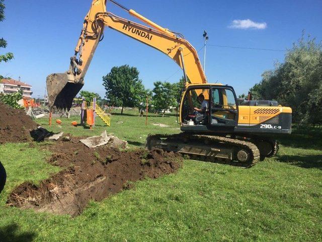 Tekkek&ouml;y Aşağı&ccedil;inik Hanımlar Konağı İnşaatı Başladı 1