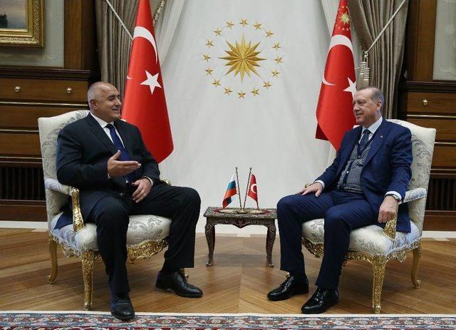Cumhurbaşkanı Erdoğan, Bulgaristan Başbakanını Kabul Etti