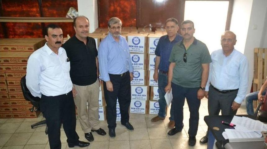 Bem-bir-sen&rsquo;den Yetimler Kervanına Gıda Paketi Yardımı