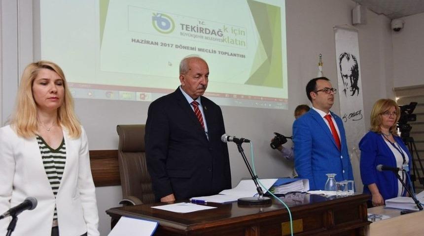 Tekirdağ B&uuml;y&uuml;kşehir Belediyesi Olağan Meclis Toplantısı