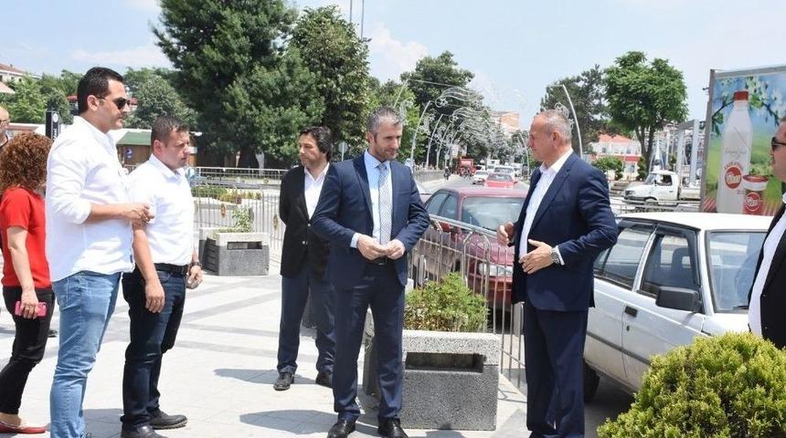 Başkan Keleş &Ccedil;alışmaları Yerinde İnceledi