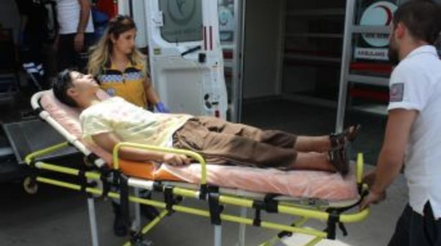 Bisikletin Devrilmesi Sonucu 1 Kişi Yaralandı