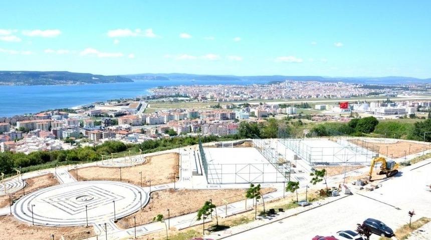 Kamp&uuml;s&uuml;n En B&uuml;y&uuml;k A&ccedil;ık Hava Spor Ve Park Alanı Tamamlanmak &Uuml;zere