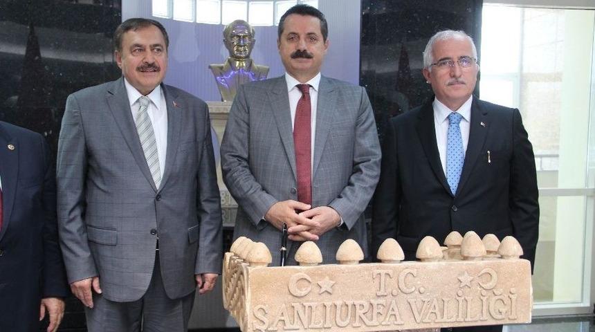 Bakanlar Eroğlu Ve &Ccedil;elik Şanlıurfa&rsquo;da
