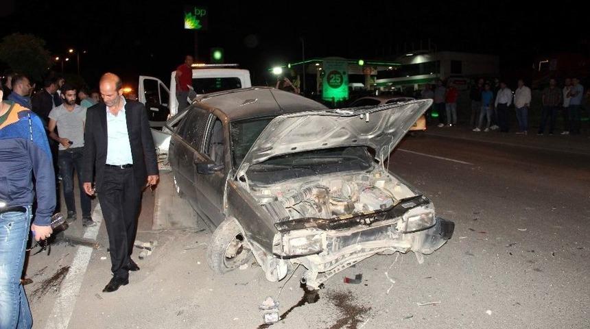 Karab&uuml;k&rsquo;te Trafik Kazası: 2 Yaralı