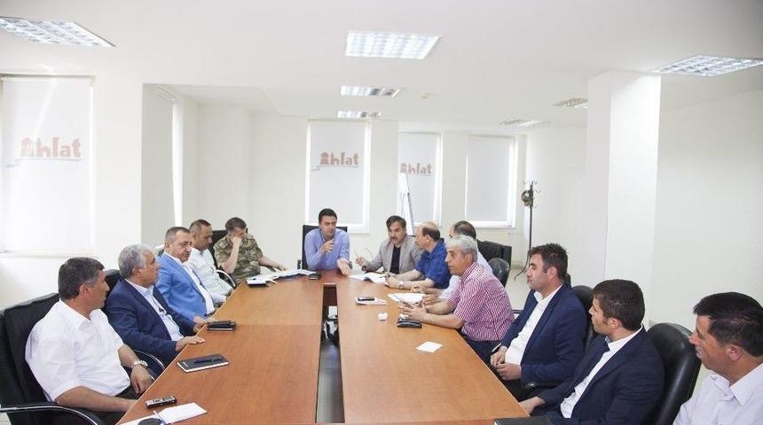 Ahlat K&uuml;lt&uuml;r Haftası Hazırlık Toplantısı