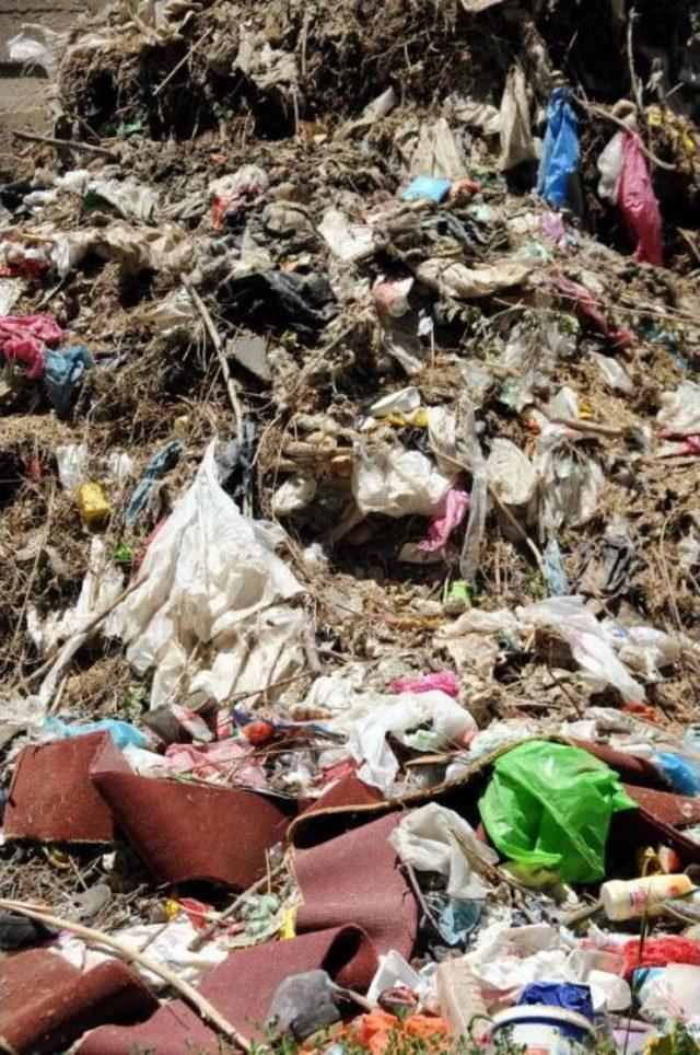 Derelere Atılan Çöpler Van Gölü'nü Kirletiyor