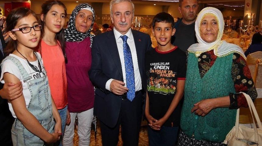 Kayseri Valiliği&rsquo;nden Şehit Aileleri Ve Yakınlarına İftar Yemeği