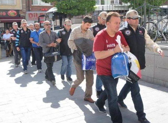 Fetö Şüphelisi Hava İkmal Bakım Merkezi Çalışanları Adliyede