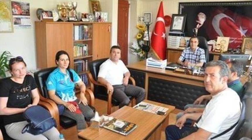 Müdür Elçi’den Müdür Özdemir’e Ziyaret