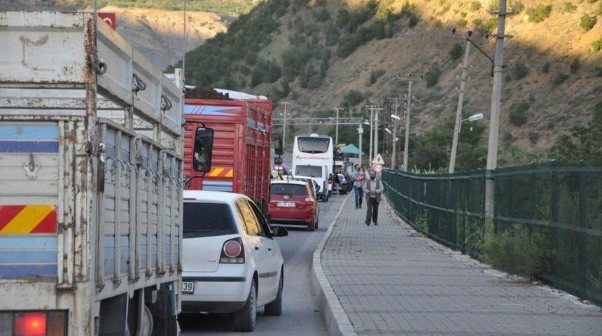 Tunceli-erzincan Karayolu Yeniden Ulaşıma Kapatıldı
